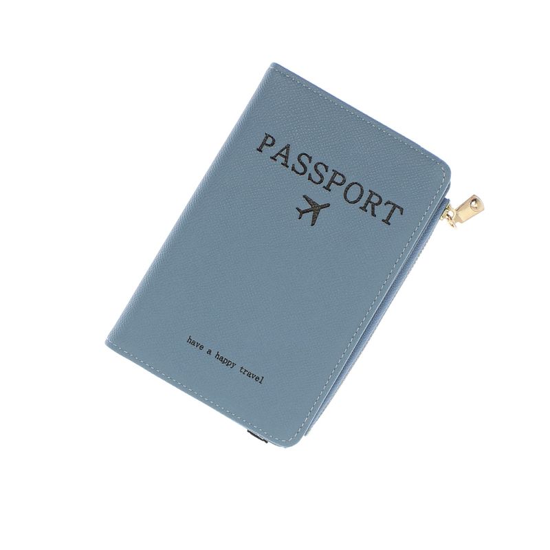 Fashion, accesorii si bijuterii - Femei - Accesorii femei - Portofele femei - Port pasaport, din piele ecologica, Buticcochet, 17x11x1 cm, Albastru - PR1043 - Infinity.ro