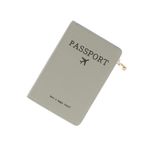 Fashion, accesorii si bijuterii - Femei - Accesorii femei - Portofele femei - Port pasaport, din piele ecologica, Buticcochet, 17x11x1 cm, Gri - PR1045 - Infinity.ro