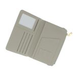 Fashion, accesorii si bijuterii - Femei - Accesorii femei - Portofele femei - Port pasaport, din piele ecologica, Buticcochet, 17x11x1 cm, Gri - PR1045 - Infinity.ro