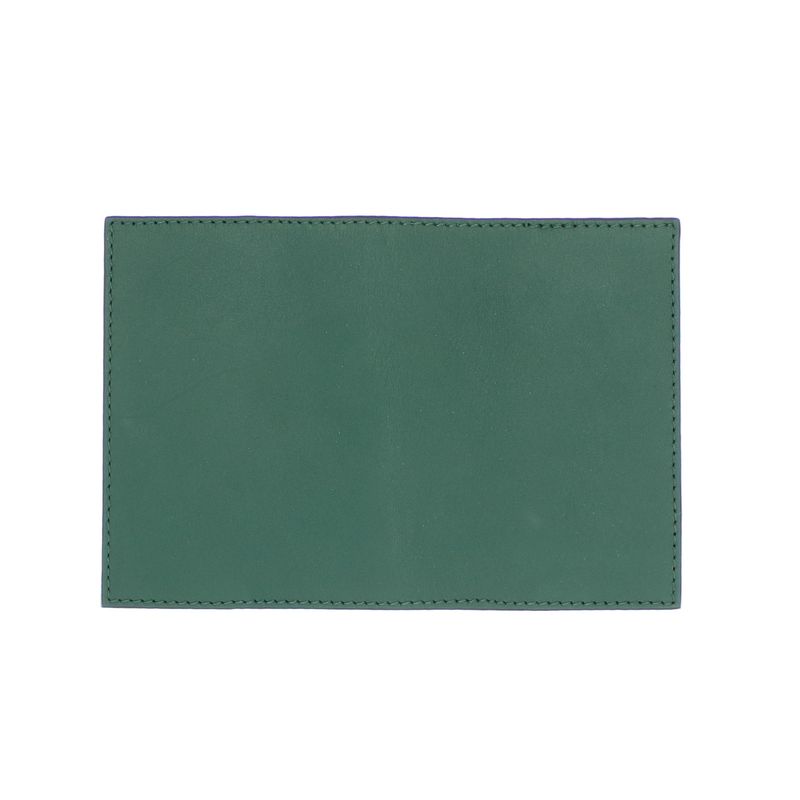 Fashion, accesorii si bijuterii - Femei - Accesorii femei - Portofele femei - Husa pasaport, piele naturala, ButicCochet, 10x13x0.5 cm, Verde - PR877 - Infinity.ro