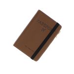 Fashion, accesorii si bijuterii - Femei - Accesorii femei - Portofele femei - Port pasaport, din piele ecologica, Buticcochet, 17x11x1 cm, Maro - PR1044 - Infinity.ro