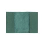 Fashion, accesorii si bijuterii - Femei - Accesorii femei - Portofele femei - Husa pasaport, piele naturala, ButicCochet, 10x13x0.5 cm, Verde - PR877 - Infinity.ro