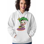 Fashion, accesorii si bijuterii - Femei - Imbracaminte femei - Hanorace femei - Hanorac Femei Fairly Odd Parents Cosmo Julius Nasii mei Vrajitori, alb, marime 2XL - Infinity.ro