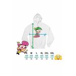 Fashion, accesorii si bijuterii - Femei - Imbracaminte femei - Hanorace femei - Hanorac Femei Fairly Odd Parents Cosmo Julius Nasii mei Vrajitori, alb, marime 2XL - Infinity.ro