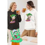 Fashion, accesorii si bijuterii - Femei - Imbracaminte femei - Hanorace femei - Hanorac Femei Fairly Odd Parents Cosmo Julius Nasii mei Vrajitori, alb, marime 2XL - Infinity.ro