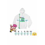 Fashion, accesorii si bijuterii - Femei - Imbracaminte femei - Hanorace femei - Hanorac Femei Fairly Odd Parents Mark Chang Yugopotamia Nasii mei Vrajitori, alb, marime 2XL - Infinity.ro