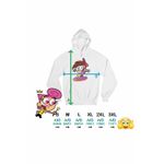 Fashion, accesorii si bijuterii - Femei - Imbracaminte femei - Hanorace femei - Hanorac Femei Fairly Odd Parents Timmy Turner Nasii mei Vrajitori, alb, marime 2XL - Infinity.ro