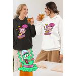 Fashion, accesorii si bijuterii - Femei - Imbracaminte femei - Hanorace femei - Hanorac Femei Fairly Odd Parents Wanda Venus Nasii mei Vrajitori, alb, marime 2XL - Infinity.ro