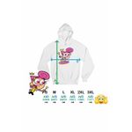 Fashion, accesorii si bijuterii - Femei - Imbracaminte femei - Hanorace femei - Hanorac Femei Fairly Odd Parents Wanda Venus Nasii mei Vrajitori, alb, marime 2XL - Infinity.ro