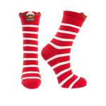 Fashion, accesorii si bijuterii - Femei - Lenjerie si pijamale femei - Sosete si ciorapi femei - Set unisex, 4 sosete fara cusatura, 95%bumbac 5% elastan, marime 36-41, motive de Craciun - SCR348 - Infinity.ro