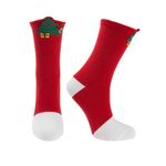 Fashion, accesorii si bijuterii - Femei - Lenjerie si pijamale femei - Sosete si ciorapi femei - Set unisex, 4 sosete fara cusatura, 95%bumbac 5% elastan, marime 36-41, motive de Craciun - SCR351 - Infinity.ro