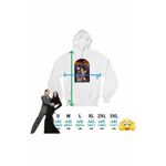 Fashion, accesorii si bijuterii - Femei - Imbracaminte femei - Hanorace femei - Hanorac Femei Familia Addams Wednesday Horror Cimitir Halloween Valenines Day Dragobete Cupidon, alb, marime 2XL - Infinity.ro