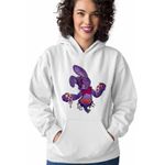 Fashion, accesorii si bijuterii - Femei - Imbracaminte femei - Hanorace femei - Hanorac Femei Fnaf Bonnie Pizza Robot Five Nights at Freddy Horror Halloween, alb, marime 2XL - Infinity.ro