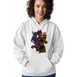 Fashion, accesorii si bijuterii - Femei - Imbracaminte femei - Hanorace femei - Hanorac Femei Fnaf Horror Five Nights at Freddy Horror Halloween, alb, marime 2XL - Infinity.ro