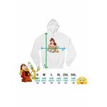 Fashion, accesorii si bijuterii - Femei - Imbracaminte femei - Hanorace femei - Hanorac Femei Frumoasa si Bestia Lumanar, alb, marime 2XL - Infinity.ro