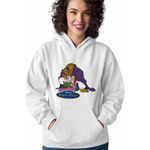 Fashion, accesorii si bijuterii - Femei - Imbracaminte femei - Hanorace femei - Hanorac Femei Frumoasa si Bestia Povesti, alb, marime 2XL - Infinity.ro