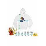 Fashion, accesorii si bijuterii - Femei - Imbracaminte femei - Hanorace femei - Hanorac Femei Frumoasa si Bestia Povesti, alb, marime 2XL - Infinity.ro