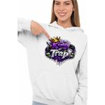 Fashion, accesorii si bijuterii - Femei - Imbracaminte femei - Hanorace femei - Hanorac Femei Future King Trap, alb, marime 2XL - Infinity.ro