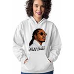 Fashion, accesorii si bijuterii - Femei - Imbracaminte femei - Hanorace femei - Hanorac Femei Future Rapper Trap Music, alb, marime 2XL - Infinity.ro