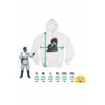 Fashion, accesorii si bijuterii - Femei - Imbracaminte femei - Hanorace femei - Hanorac Femei Game of Thrawns Admiral Thrawn Star Wars, alb, marime 2XL - Infinity.ro
