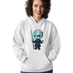 Fashion, accesorii si bijuterii - Femei - Imbracaminte femei - Hanorace femei - Hanorac Femei Game of Thrones Night King White Walkers, alb, marime 2XL - Infinity.ro