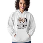 Fashion, accesorii si bijuterii - Femei - Imbracaminte femei - Hanorace femei - Hanorac Femei Got7 Kpop Merch Cartoon, alb, marime 2XL - Infinity.ro