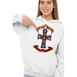 Fashion, accesorii si bijuterii - Femei - Imbracaminte femei - Hanorace femei - Hanorac Femei Guns N Roses Legendary Merch, alb, marime 2XL - Infinity.ro