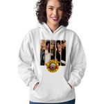 Fashion, accesorii si bijuterii - Femei - Imbracaminte femei - Hanorace femei - Hanorac Femei Guns N Roses Merch, alb, marime 2XL - Infinity.ro