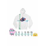 Fashion, accesorii si bijuterii - Femei - Imbracaminte femei - Hanorace femei - Hanorac Femei Henry Danger, alb, marime 2XL - Infinity.ro