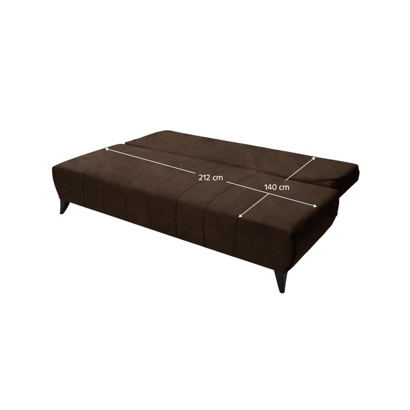 Casa si Gradina - Mobilier - Canapele si coltare - Canapele - Canapea extensibila, maro, BERO - Infinity.ro