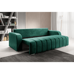 Casa si Gradina - Mobilier - Canapele si coltare - Canapele - Canapea extensibila, culoare smarald, PORIMA - Infinity.ro