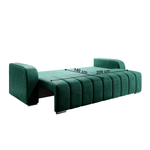 Casa si Gradina - Mobilier - Canapele si coltare - Canapele - Canapea extensibila, culoare smarald, PORIMA - Infinity.ro