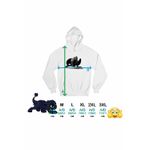Fashion, accesorii si bijuterii - Femei - Imbracaminte femei - Hanorace femei - Hanorac Femei Hiccup Toothless How to train your dragon, alb, marime 2XL - Infinity.ro