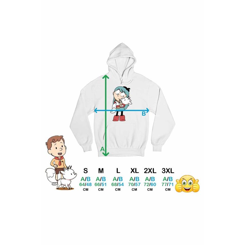 Fashion, accesorii si bijuterii - Femei - Imbracaminte femei - Hanorace femei - Hanorac Femei Hilda Casa Padure Pisica Twig Vulpe, alb, marime 2XL - Infinity.ro