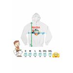 Fashion, accesorii si bijuterii - Femei - Imbracaminte femei - Hanorace femei - Hanorac Femei Hilda Copilarie Netflix, alb, marime 2XL - Infinity.ro
