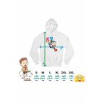 Fashion, accesorii si bijuterii - Femei - Imbracaminte femei - Hanorace femei - Hanorac Femei Hilda Six Seven 67 Sase Sapte, alb, marime 2XL - Infinity.ro