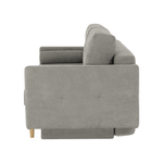 Casa si Gradina - Mobilier - Canapele si coltare - Canapele - Canapea extensibila, gri textil  Queens, AURELIA - Infinity.ro
