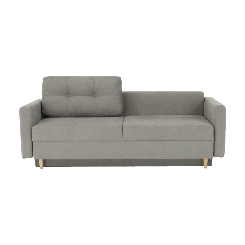 Casa si Gradina - Mobilier - Canapele si coltare - Canapele - Canapea extensibila, gri textil  Queens, AURELIA - Infinity.ro