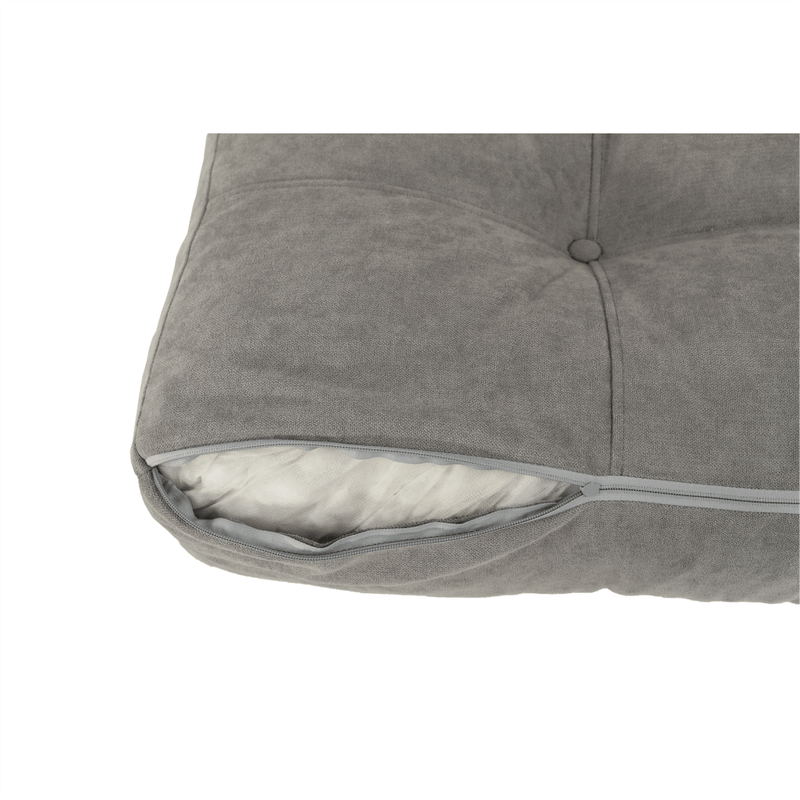 Casa si Gradina - Mobilier - Canapele si coltare - Canapele - Canapea extensibila, gri textil  Queens, AURELIA - Infinity.ro