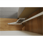 Casa si Gradina - Mobilier - Canapele si coltare - Canapele - Canapea extensibila, gri textil  Queens, AURELIA - Infinity.ro