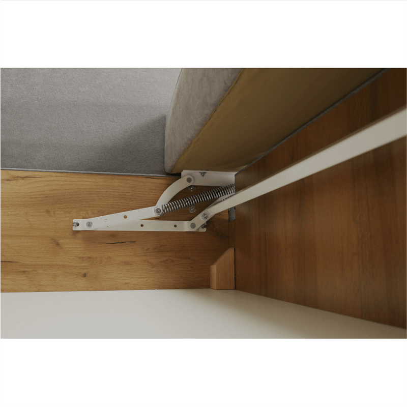 Casa si Gradina - Mobilier - Canapele si coltare - Canapele - Canapea extensibila, gri textil  Queens, AURELIA - Infinity.ro