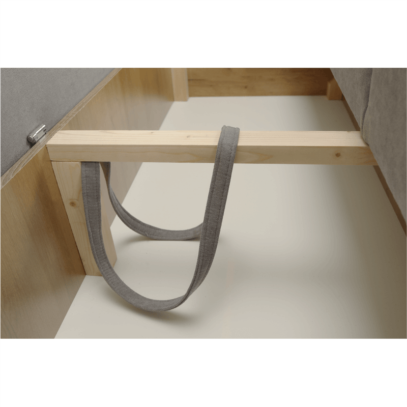 Casa si Gradina - Mobilier - Canapele si coltare - Canapele - Canapea extensibila, gri textil  Queens, AURELIA - Infinity.ro