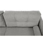 Casa si Gradina - Mobilier - Canapele si coltare - Canapele - Canapea extensibila, gri textil  Queens, AURELIA - Infinity.ro