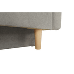 Casa si Gradina - Mobilier - Canapele si coltare - Canapele - Canapea extensibila, gri textil  Queens, AURELIA - Infinity.ro