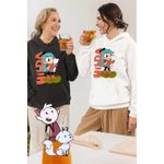Fashion, accesorii si bijuterii - Femei - Imbracaminte femei - Hanorace femei - Hanorac Femei Hilda Twig Hug White Fox Valentines Day, alb, marime 2XL - Infinity.ro