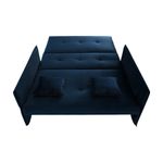 Casa si Gradina - Mobilier - Canapele si coltare - Canapele - Canapea 3 locuri, tesatura albastra Paris Riviera, ALANA - Infinity.ro