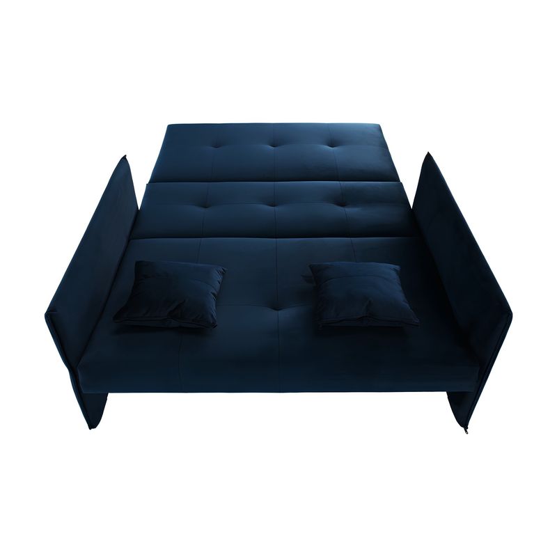 Casa si Gradina - Mobilier - Canapele si coltare - Canapele - Canapea 3 locuri, tesatura albastra Paris Riviera, ALANA - Infinity.ro