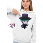 Fashion, accesorii si bijuterii - Femei - Imbracaminte femei - Hanorace femei - Hanorac Femei Huntrix Demon Legende Saja Boys Jinu Kpop, alb, marime 2XL - Infinity.ro