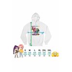 Fashion, accesorii si bijuterii - Femei - Imbracaminte femei - Hanorace femei - Hanorac Femei Huntrix Kpop Craciun, alb, marime 2XL - Infinity.ro