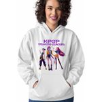 Fashion, accesorii si bijuterii - Femei - Imbracaminte femei - Hanorace femei - Hanorac Femei Huntrix Dream Team Kpop, alb, marime 2XL - Infinity.ro